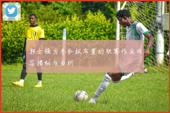 郭士强为李弘权布置的联赛作业内容揭秘与分析